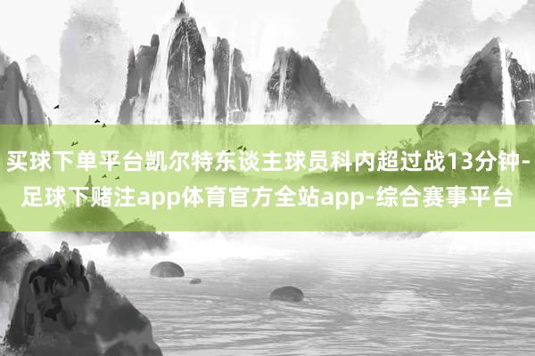 买球下单平台凯尔特东谈主球员科内超过战13分钟-足球下赌注app体育官方全站app-综合赛事平台